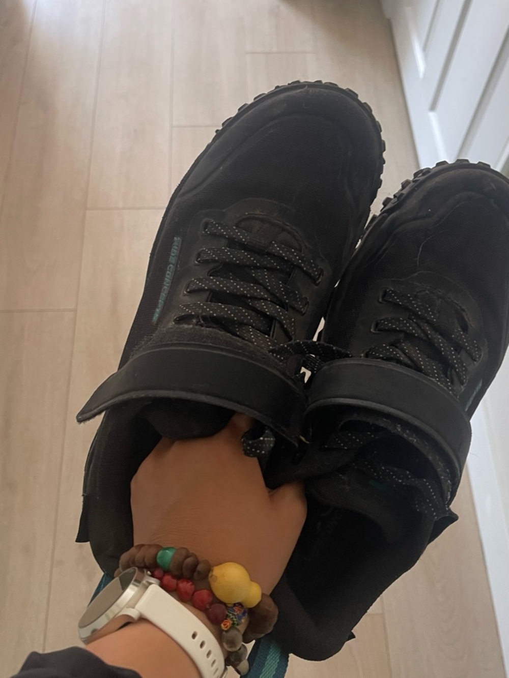 Black Cycling Shoes with trap – EU 41 / US 9